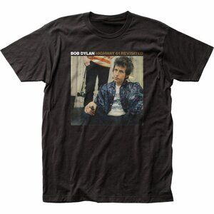 Bob Dylan Highway 61 Revisited Graphic Band T-Shirt Vintage Rock N Roll Tee 84